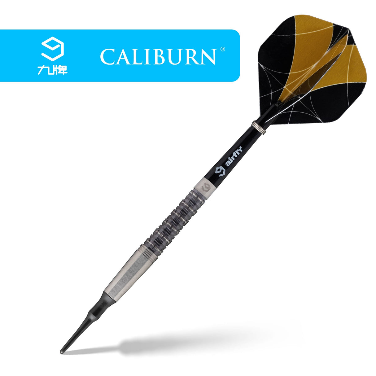 *Caliburn Nights Watch Darts - Weiche Spitze - 95% - N2 - Schwarz