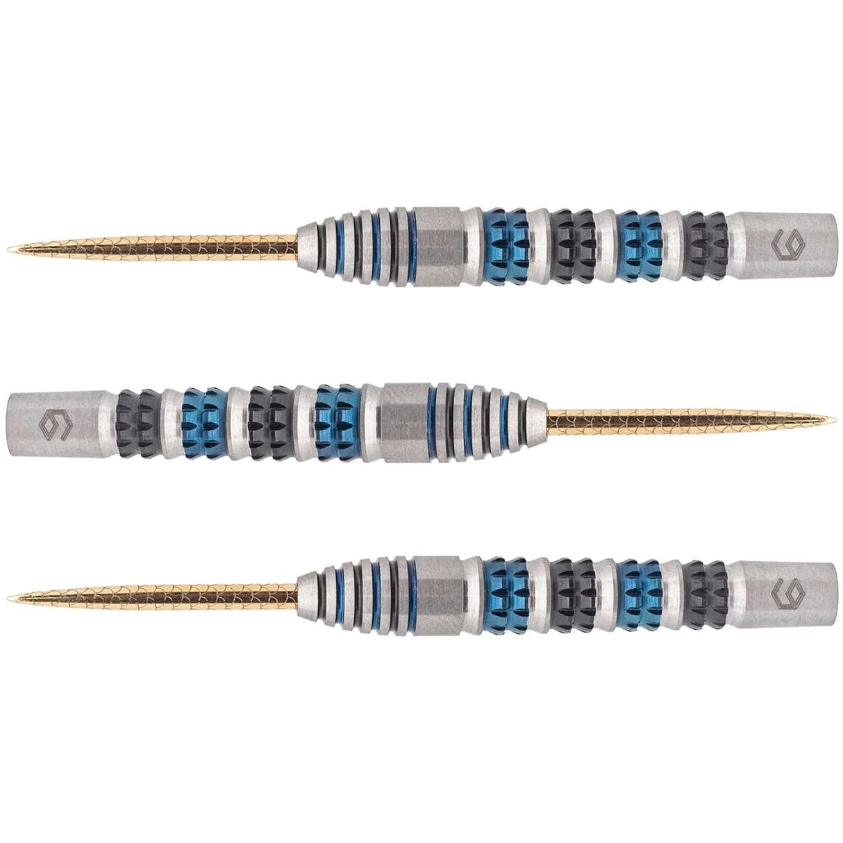 *Caliburn Ringerike Darts - Steel Tip - 90% - Black & Blue 23g