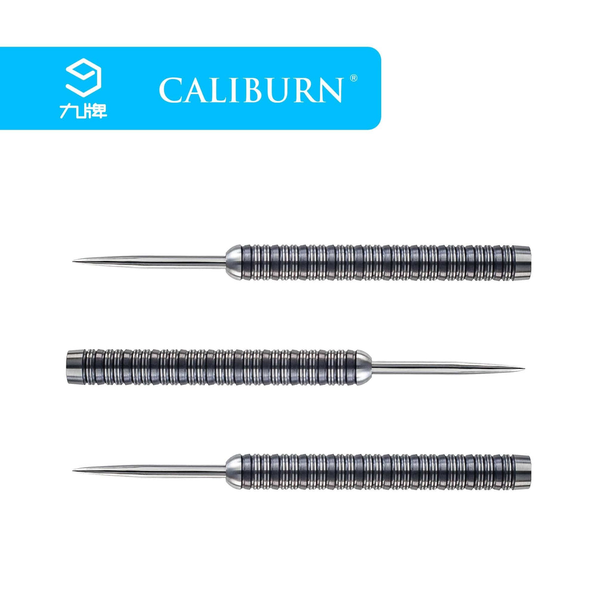 Caliburn Stallion Darts - Steel Tip - 90% - S3 - Black