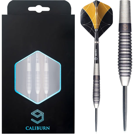 Caliburn Stallion Darts - Steel Tip - 90% - S4 - Black 24g