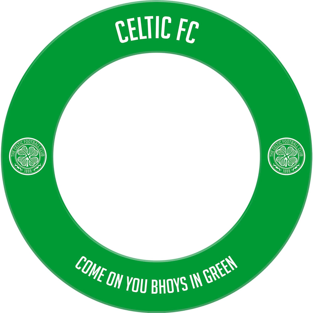 Celtic FC Dartboard Surround - Official Licensed - Celtic - S3 - Crest