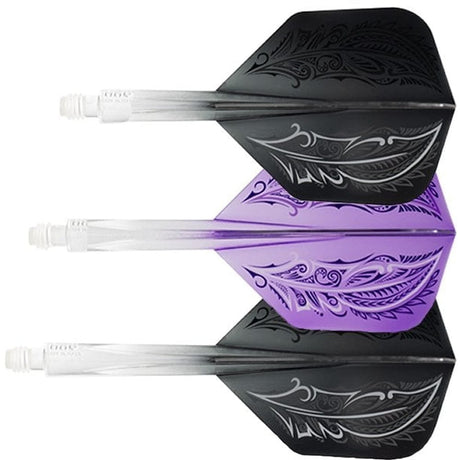 *Condor AXE Dart Flights - Small - Feather - Gradient - Mixed Short