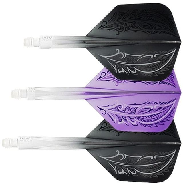 *Condor AXE Dart Flights - Small - Feather - Gradient - Mixed Short