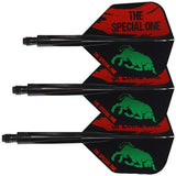 Condor AXE Dart Flights - Jose De Sousa - Small - The Special One 2 - Black Short