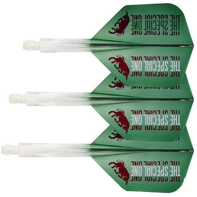 Condor AXE Dart Flights - Jose De Sousa - Small - The Special One - Green Short
