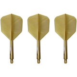Condor AXE Metallic Dart Flights - Small - Gold