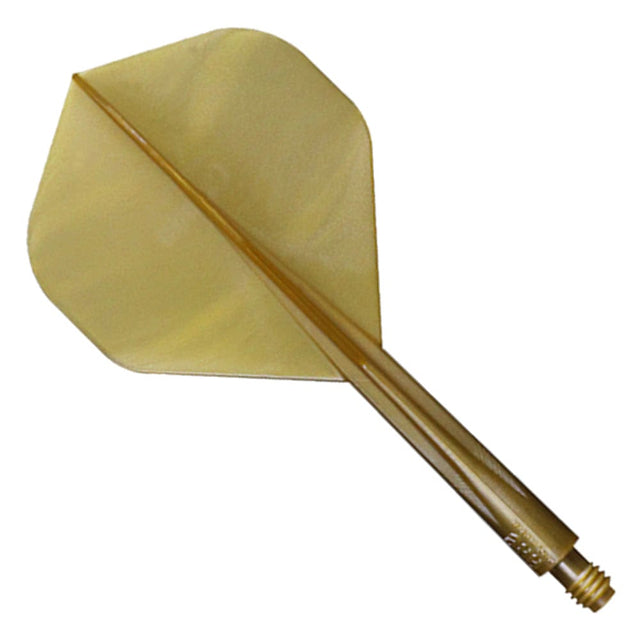 Condor AXE Metallic Dart Flights - Standard - Gold Short