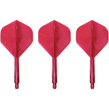 Condor AXE Metallic Dart Flights - Standard - Red