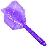 Condor Dart Flights - Zero Stress - Small - Marble - Purple Short