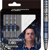 *Cosmo Darts - Discovery Label - Steel Tip - David Fatum - Blue - 21g 21g
