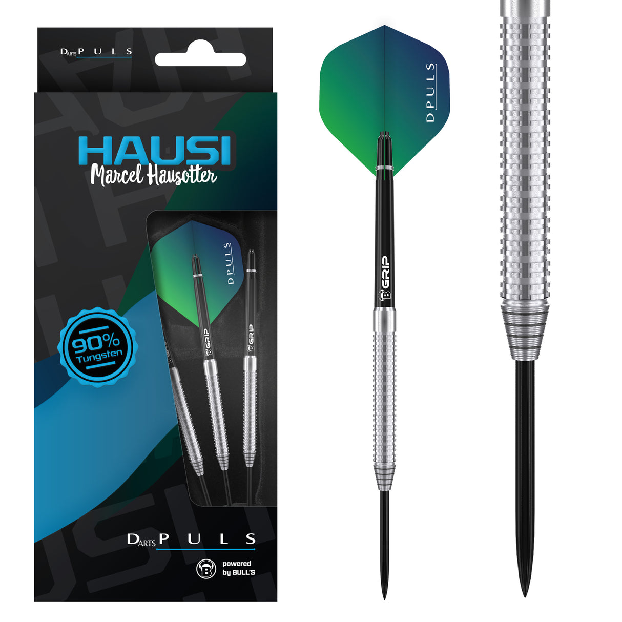 DPuls Hausi Darts - Stahlspitze - 90% Tungsten - Marcel Hausotter