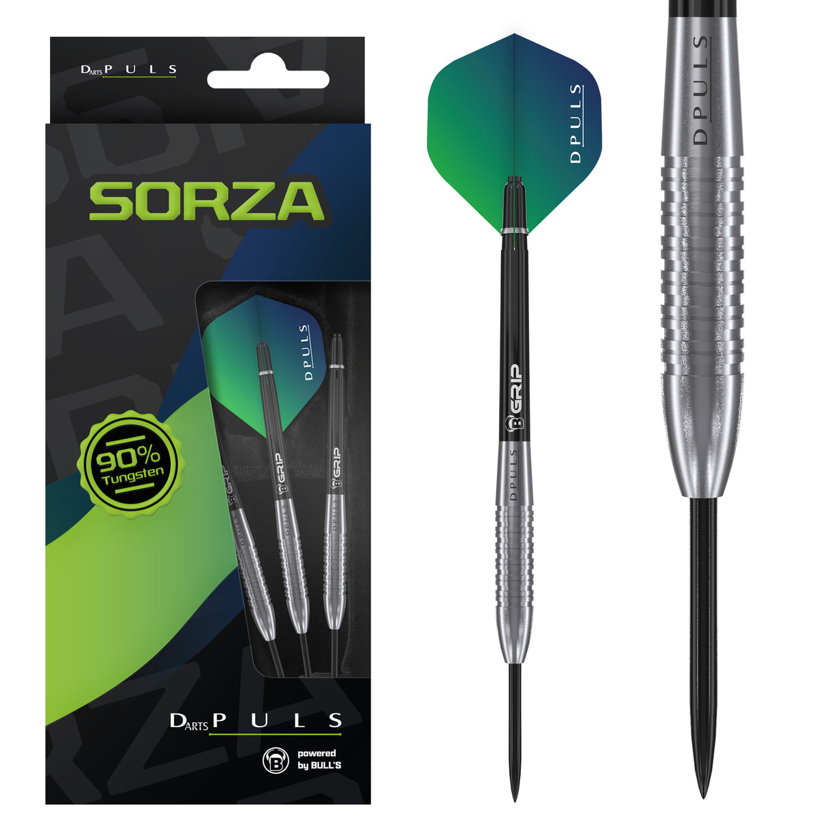 DPuls Sorza Darts - Stahlspitze - 90% Tungsten