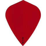 *Dart Flights - Poly Plain Original - Kite Red