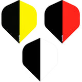 *Designa Two Tone Contrast Dart Flights - Std