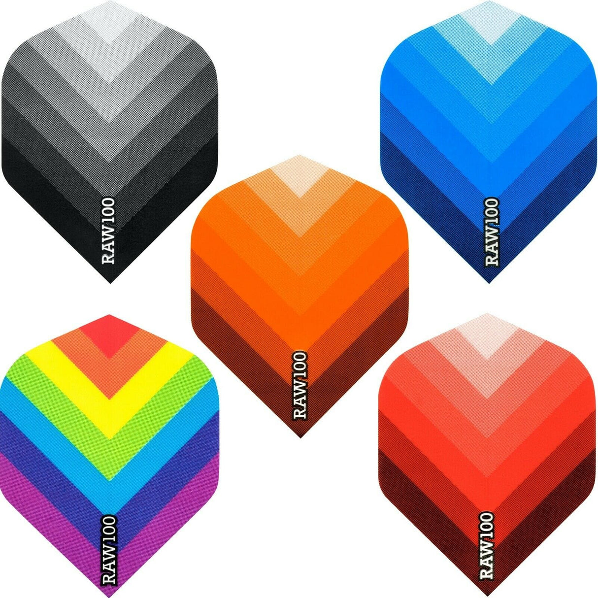 *Dart Flights - Raw 100 - 100 Micron - Std - Arrow