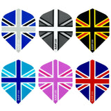 *Dart Flights - Raw 100 - 100 Micron - Std - Union Jack