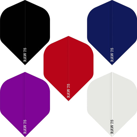 *Dart Flights - Raw 75 - 75 Micron - Std - Plain