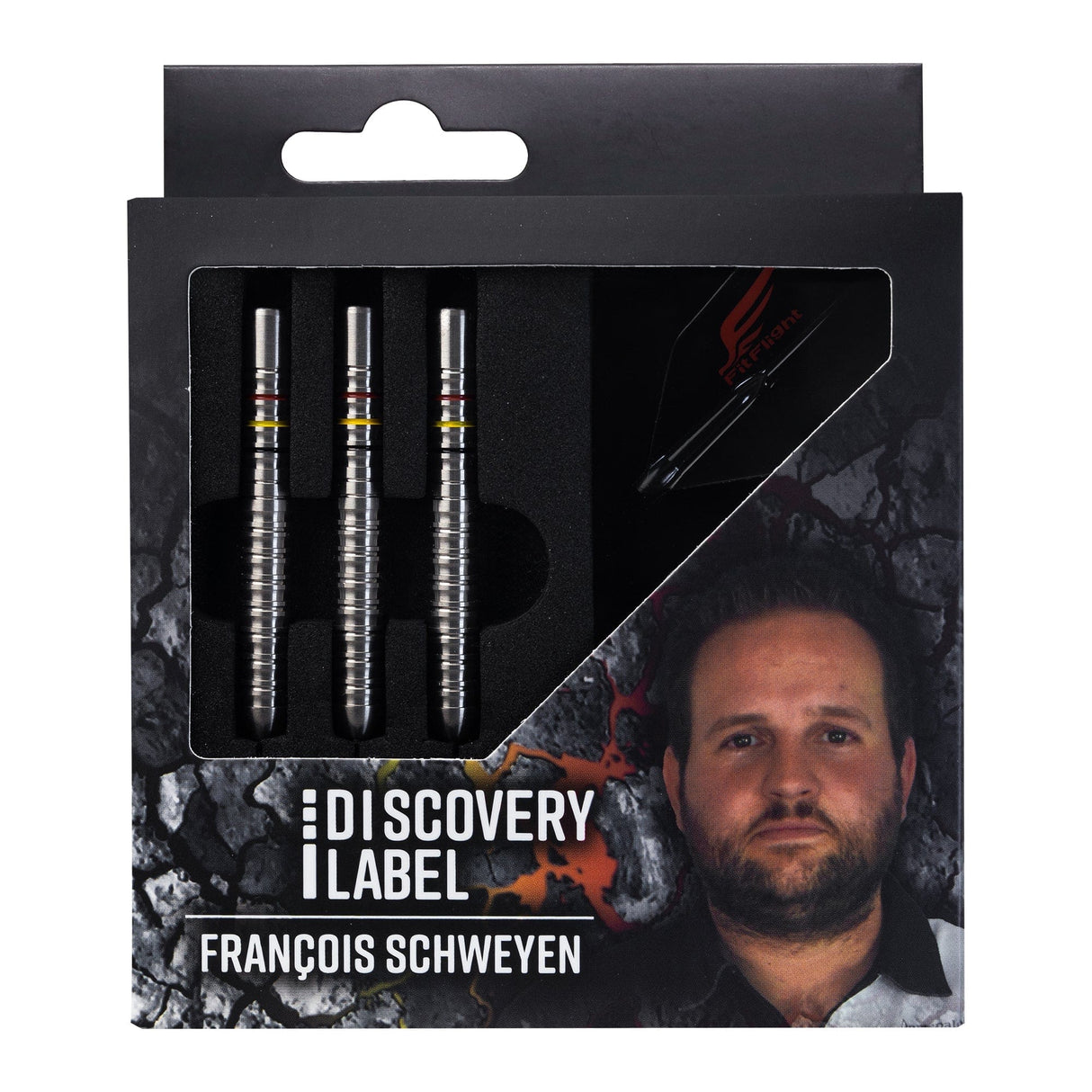 *Cosmo Discovery Label Darts – Stahlspitze – 90 % Wolfram – Francois Schweyen – 22,5 g