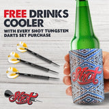 **Free** Shot Drinks & Beer Cooler With Any Tungsten Darts