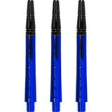 Harrows Alamo VS2 Dart Shafts - Polycarbonate - Black Aluminium Top - Blue Medium