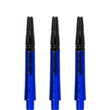 Harrows Alamo VS2 Dart Shafts - Polycarbonate - Black Aluminium Top - Blue Tweenie