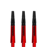 Harrows Alamo VS2 Dart Shafts - Polycarbonate - Black Aluminium Top - Red Short