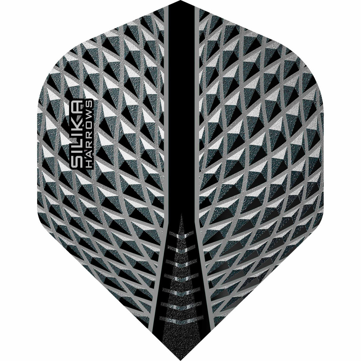 Harrows Silika Dart Flights - Tough Crystaline Coated - Std - No2 Smokey