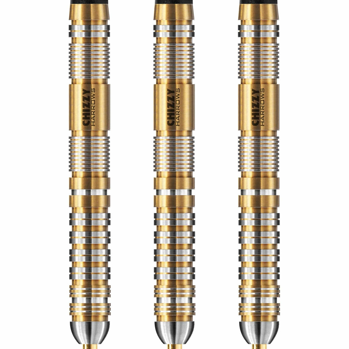 Harrows Chizzy v2 Darts - Steel Tip - 90% - Dave Chisnall - Gold Titanium