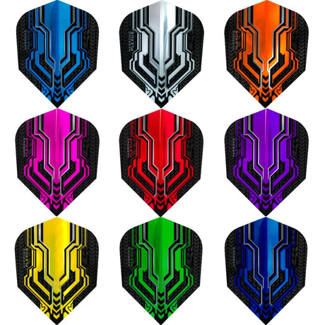 *Harrows Plexus Dart Flights - Std Shape - 100 Micron