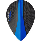 *Harrows Retina Dart Flights - Pear Dark Blue