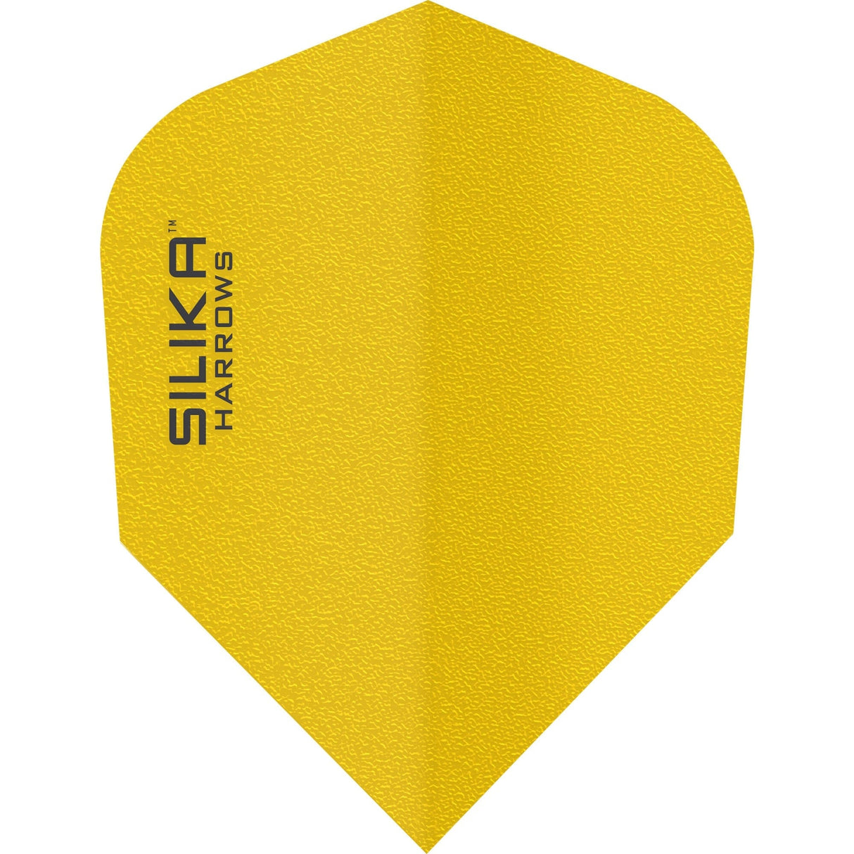 Harrows Silika Dart Flights - Tough Crystaline Coated - Std - No6 - Solid Colours Yellow