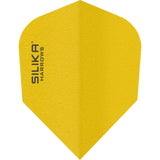 Harrows Silika Dart Flights - Tough Crystaline Coated - Std - No6 - Solid Colours Yellow