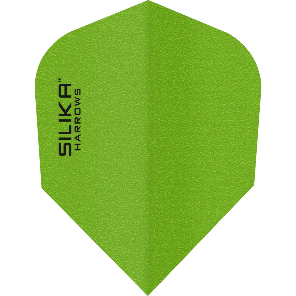 Harrows Silika Dart Flights - Tough Crystaline Coated - Std - No6 - Solid Colours Green