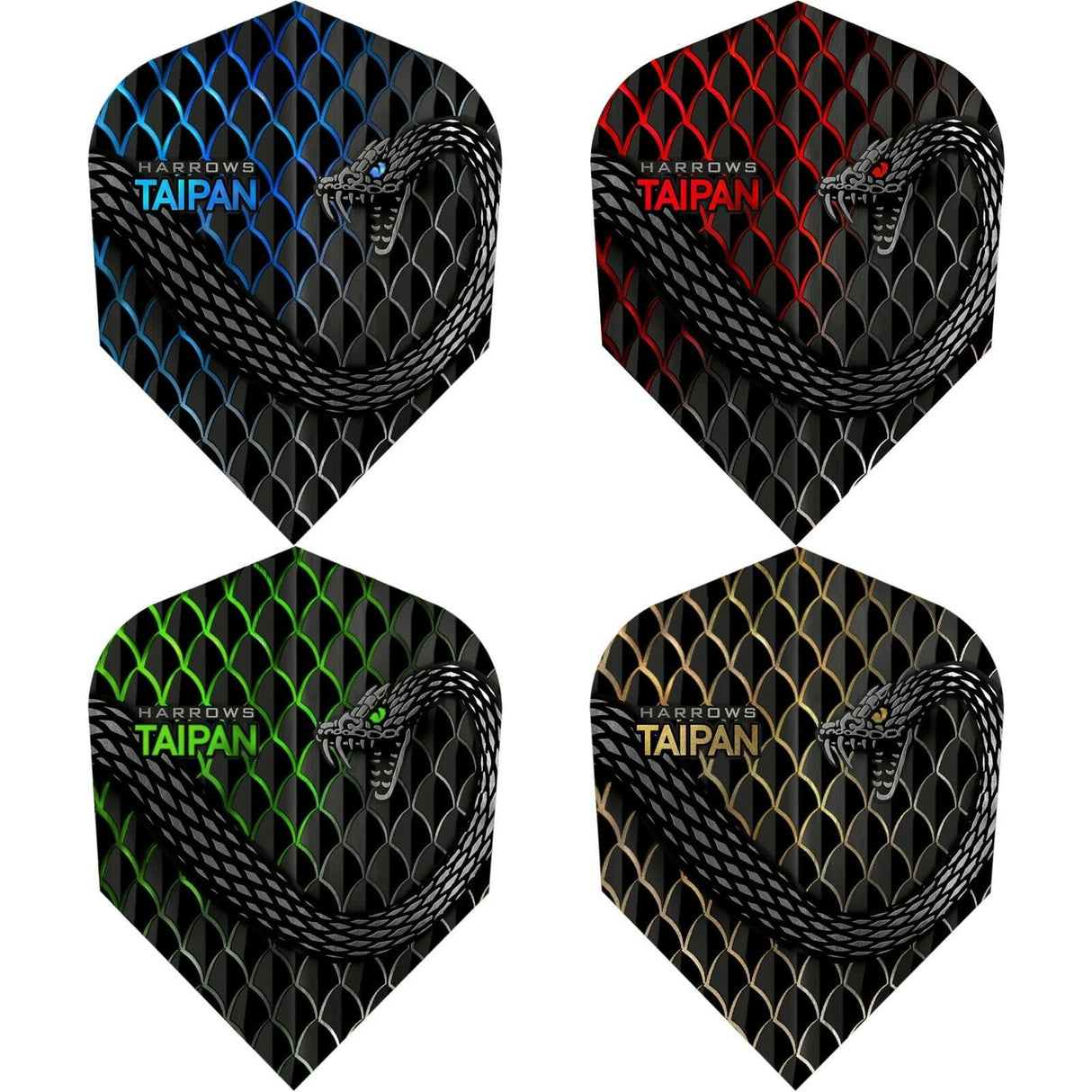 Harrows Taipan Dart Flights - No6 - Std