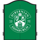 Hibernian FC - Official Licensed - Dartboard Cabinet - C1 - Green Crest