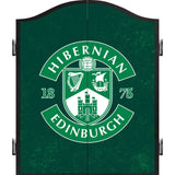 Hibernian FC - Official Licensed - Dartboard Cabinet - C3 - Dark Crest