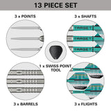 Target Hydro Darts - Stahlspitze - 90% Tungsten - 01