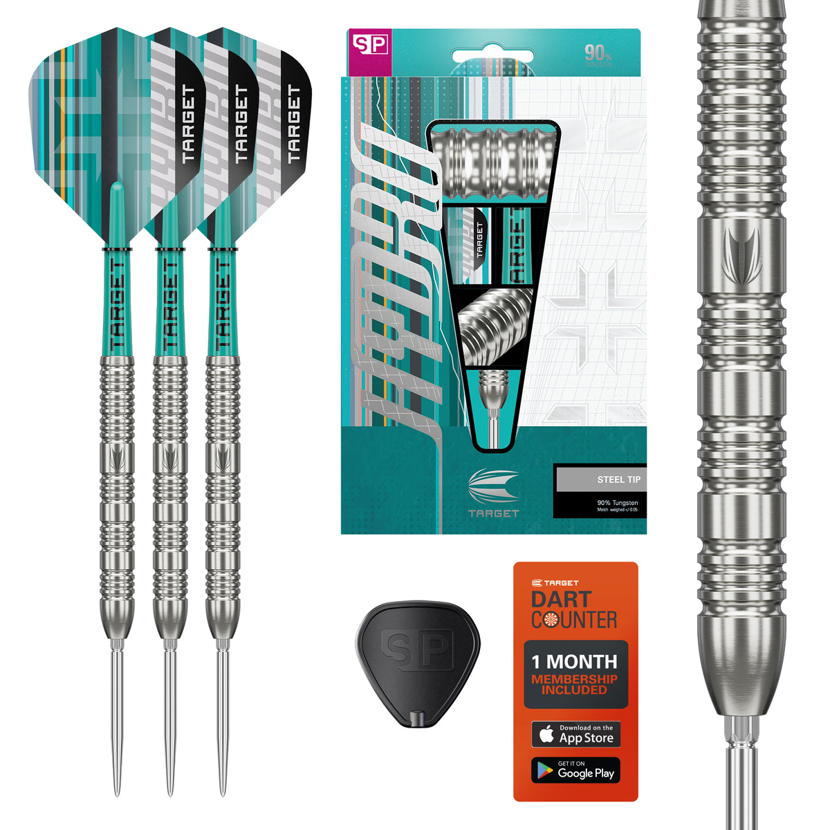 Target Hydro Darts - Stahlspitze - 90% Tungsten - 02