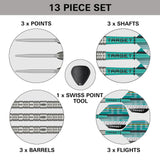 Target Hydro Darts - Stahlspitze - 90% Tungsten - 02