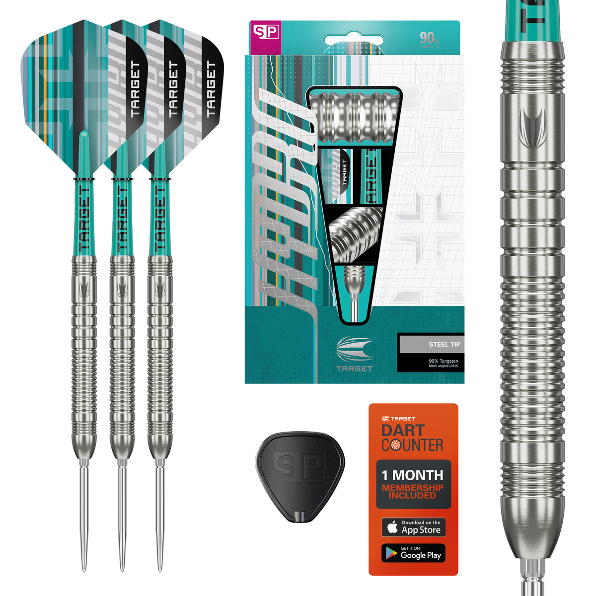 Target Hydro Darts - Stahlspitze - 90% Tungsten - 03
