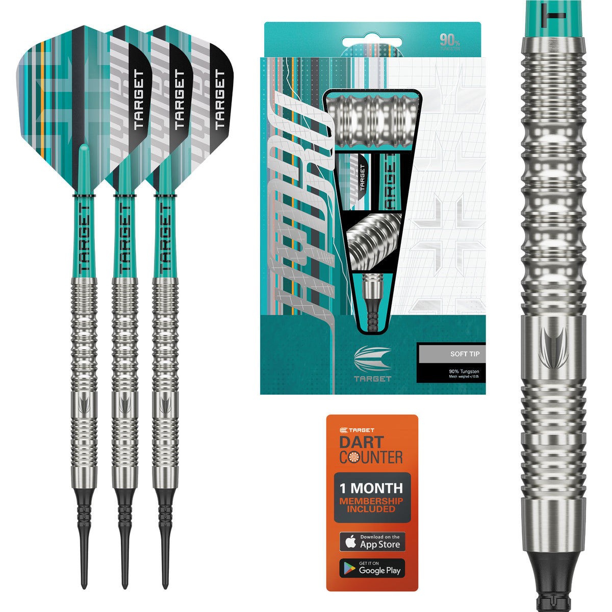 Target Hydro Darts - Welche Spitze - 90% Tungsten - 12