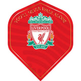 Liverpool FC Dart Flights - Official Licensed - No2 - Std - LFC - F1 - Red - YNWA Crest