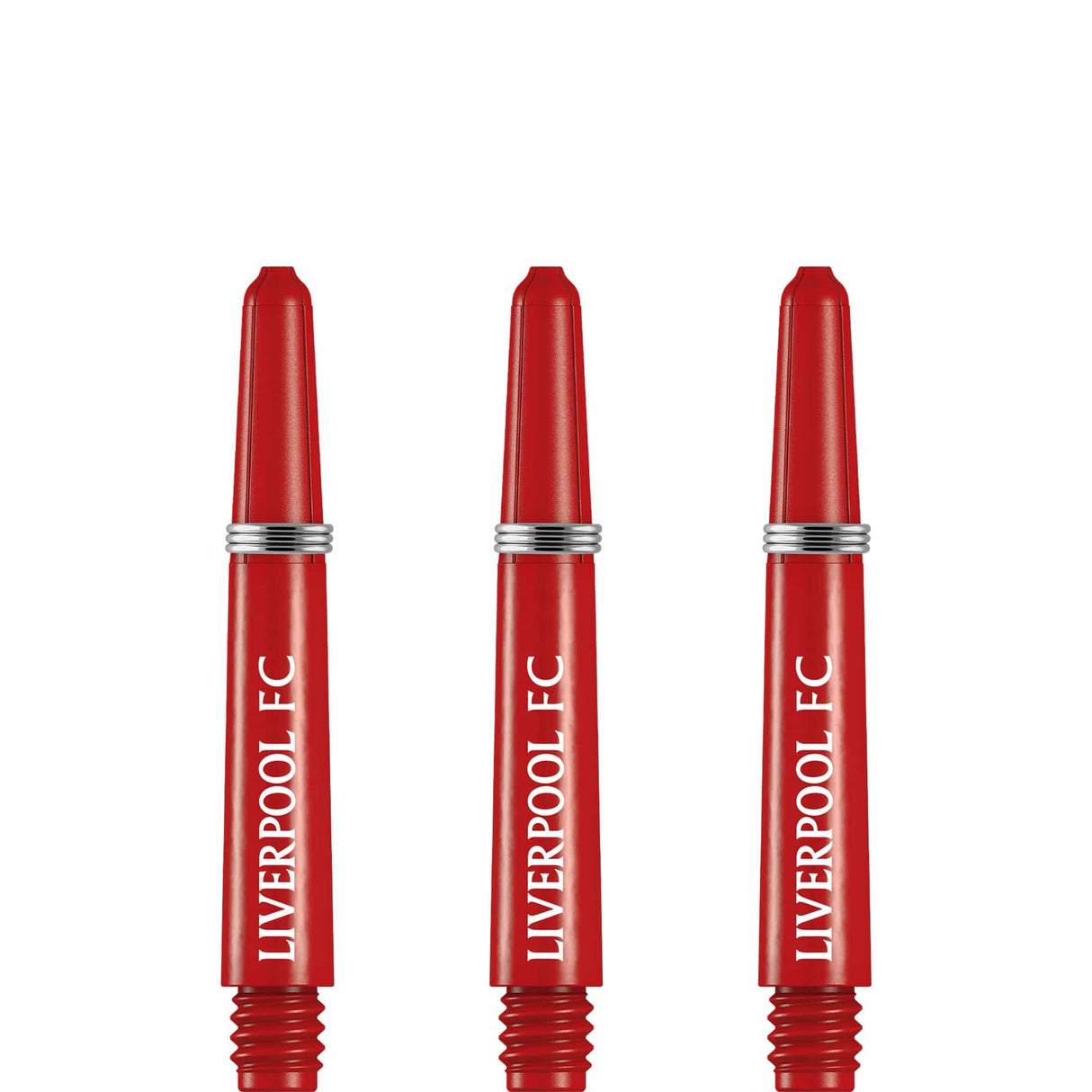 Liverpool FC Dart Shafts - Official Licensed - Dart Stems with Springs - LFC - Red Short