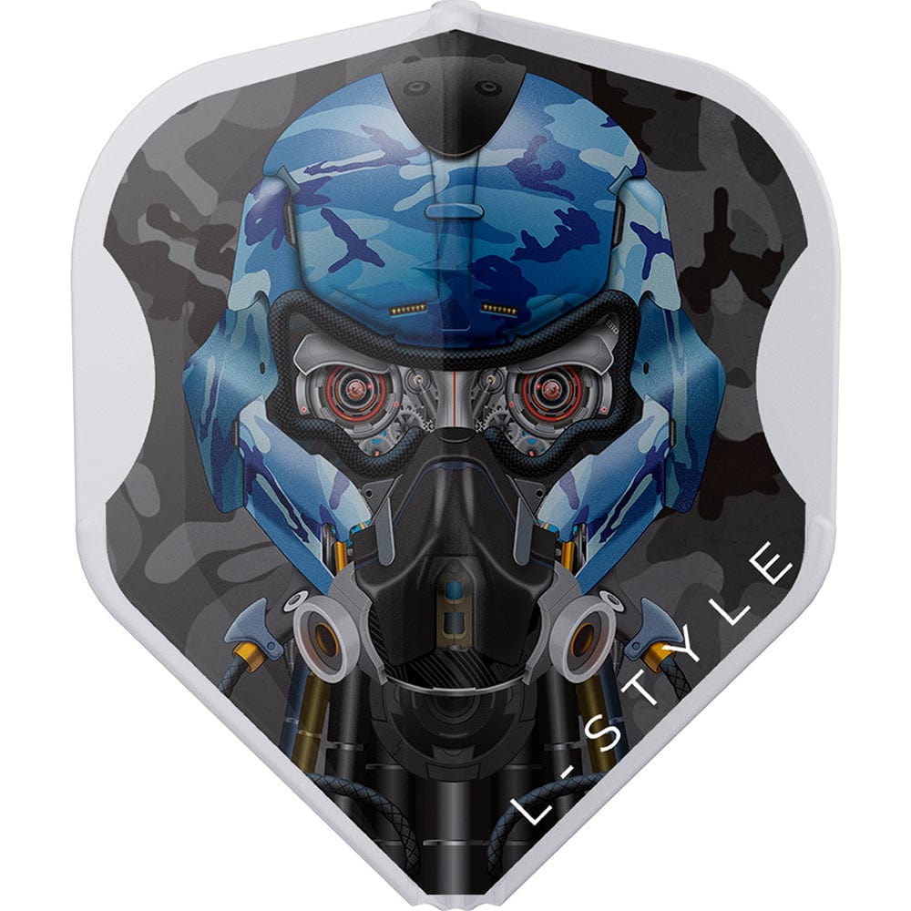 L-Style - EZ L-Flights - Integrated Champagne Ring - L1EZ - Berry van Peer v4 - Clear White Blue
