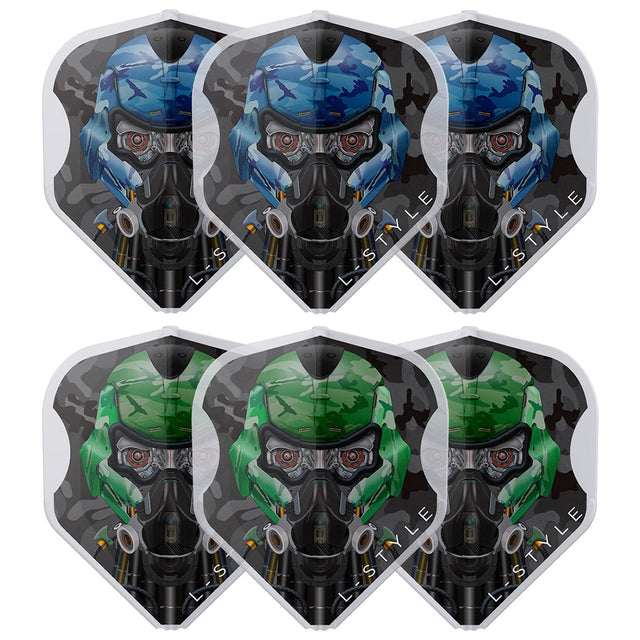 L-Style - EZ L-Flights - Integrated Champagne Ring - L1EZ - Berry van Peer v4 - Clear White
