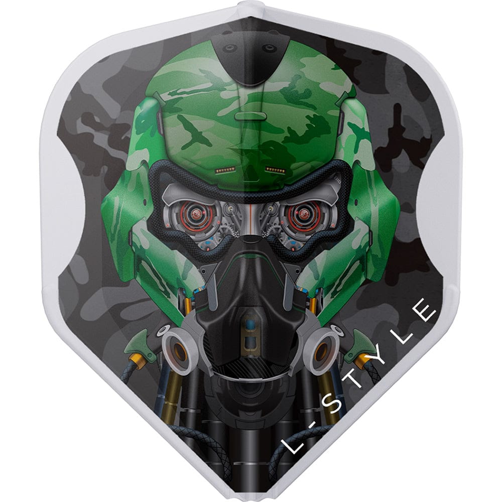 L-Style - EZ L-Flights - Integrated Champagne Ring - L1EZ - Berry van Peer v4 - Clear White Green
