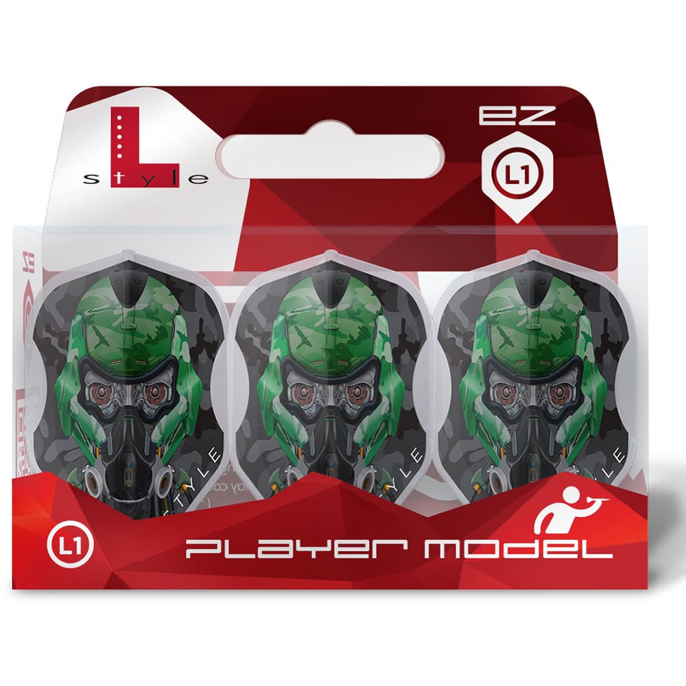 L-Style - EZ L-Flights - Integrated Champagne Ring - L1EZ - Berry van Peer v4 - Clear White