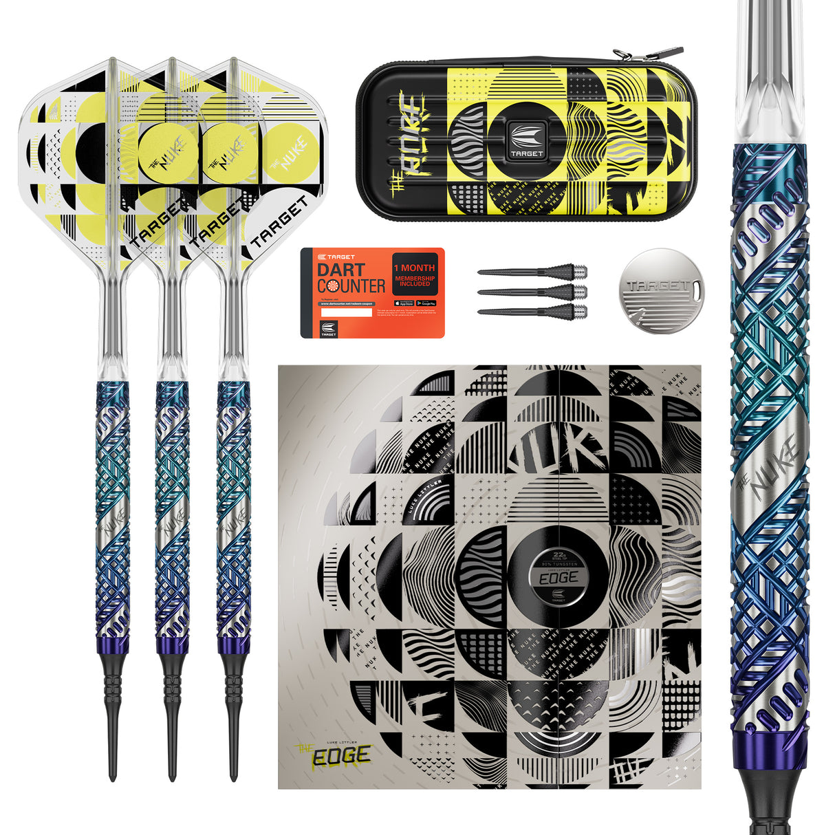 Target Luke Littler Darts - Welche Spitze - 95% Tungsten - Edge