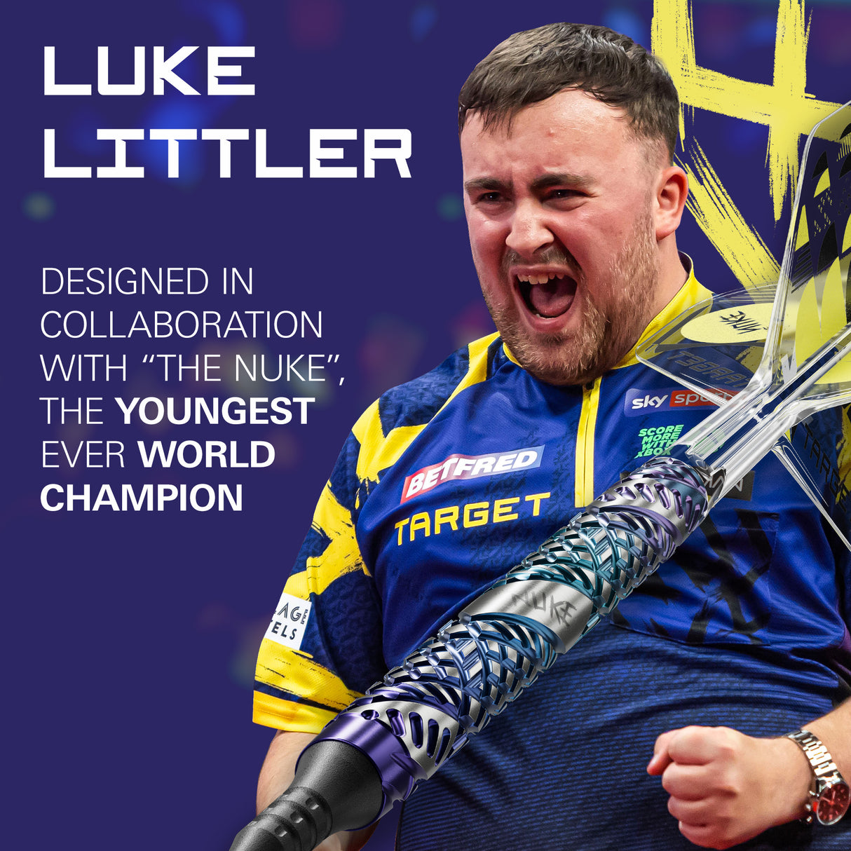 Target Luke Littler Darts - Welche Spitze - 95% Tungsten - Edge