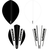 *McCoy Power Max Dart Flights - 150 Micron - Pear - Solid
